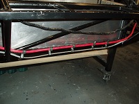 Brakeline and battery cable reinstalled Brakeline and battery cable reinstalled