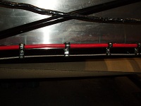 Brakeline and battery cable reinstalled Brakeline and battery cable reinstalled