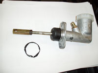 Clutch master cylinder with sealant that just fell off Clutch master cylinder with sealant that just fell off